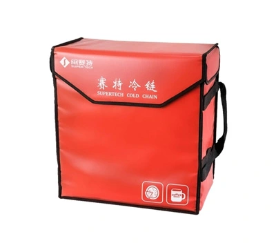 Bolsa de entrega de pizza aislada